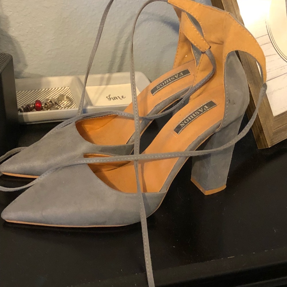 Grays chunky heeled pumps